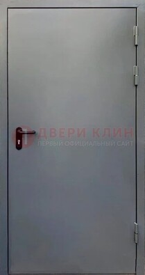 Серая противопожарная дверь ДПП-20 в Ростове-На-Дону
