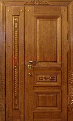 Распашная металлическая парадная дверь ДПР-62 в Ростове-На-Дону