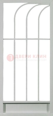Современная железная решетчатая дверь ДР-39 в Ростове-На-Дону