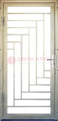 Железная решетчатая дверь с узором ДР-41 в Ростове-На-Дону