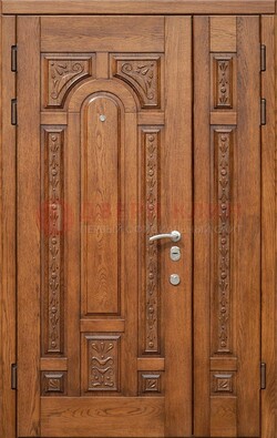 Полуторная железная дверь винорит для дома ДВТ-252 в Ростове-На-Дону