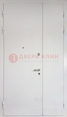 Современная полуторная стальная дверь с МДФ панелью ПЛ-25 в Ростове-На-Дону